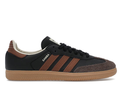 adidas Samba OG Core Black Preloved Brown - authentic adidas sneakers