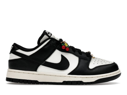 Nike Dunk Low SE Panda Cherry Charm (Women's) - authentic Nike sneakers