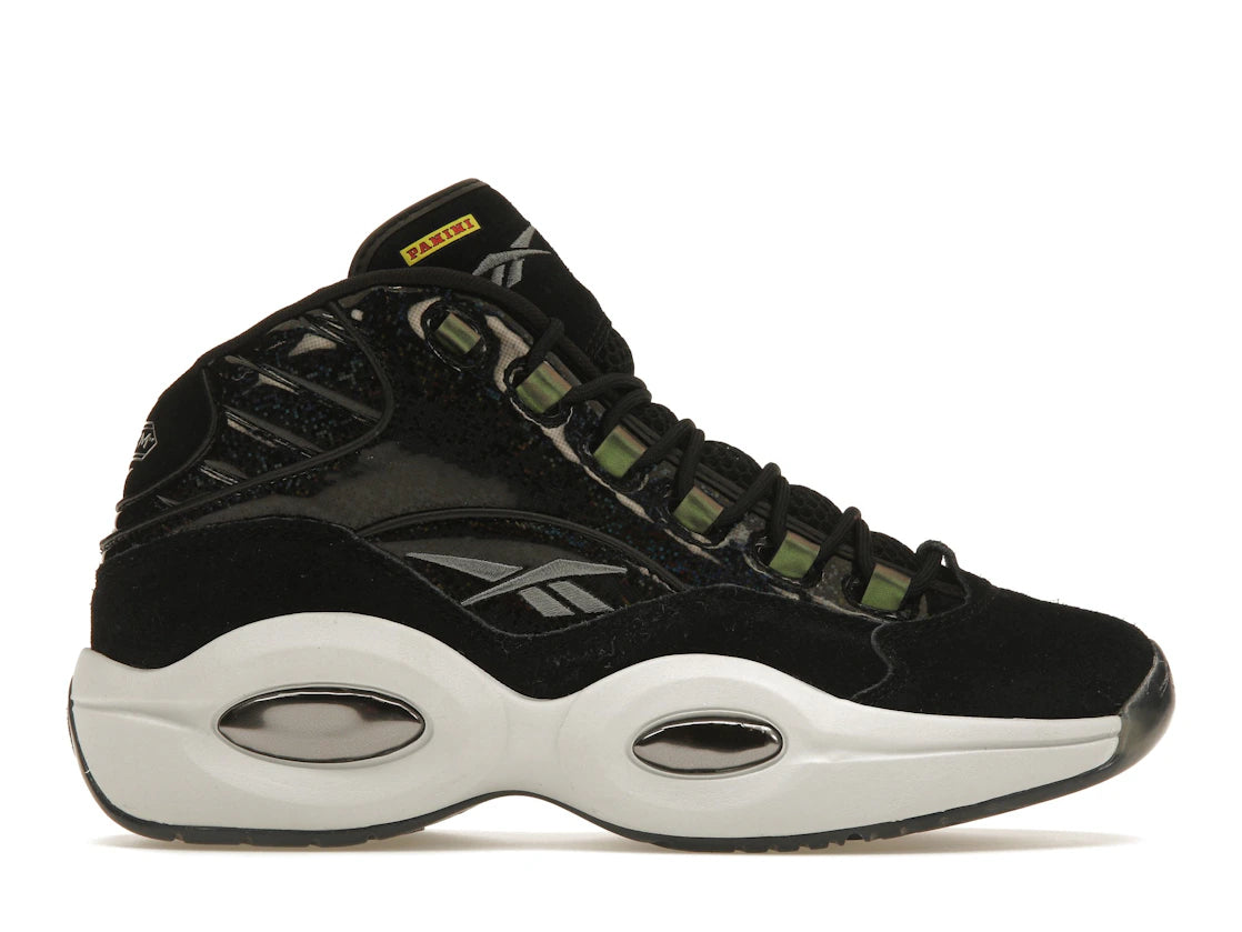 Reebok Question Mid Panini Black Pulsar Prizm - vue 360