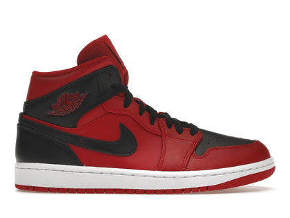 Jordan 1 Mid Reverse Bred (2021) - authentic Jordan sneakers