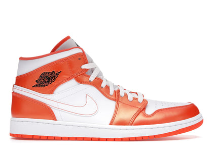 Jordan 1 Mid Metallic Orange - authentic Jordan sneakers