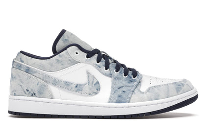 Jordan 1 Low Washed Denim - authentic Jordan sneakers