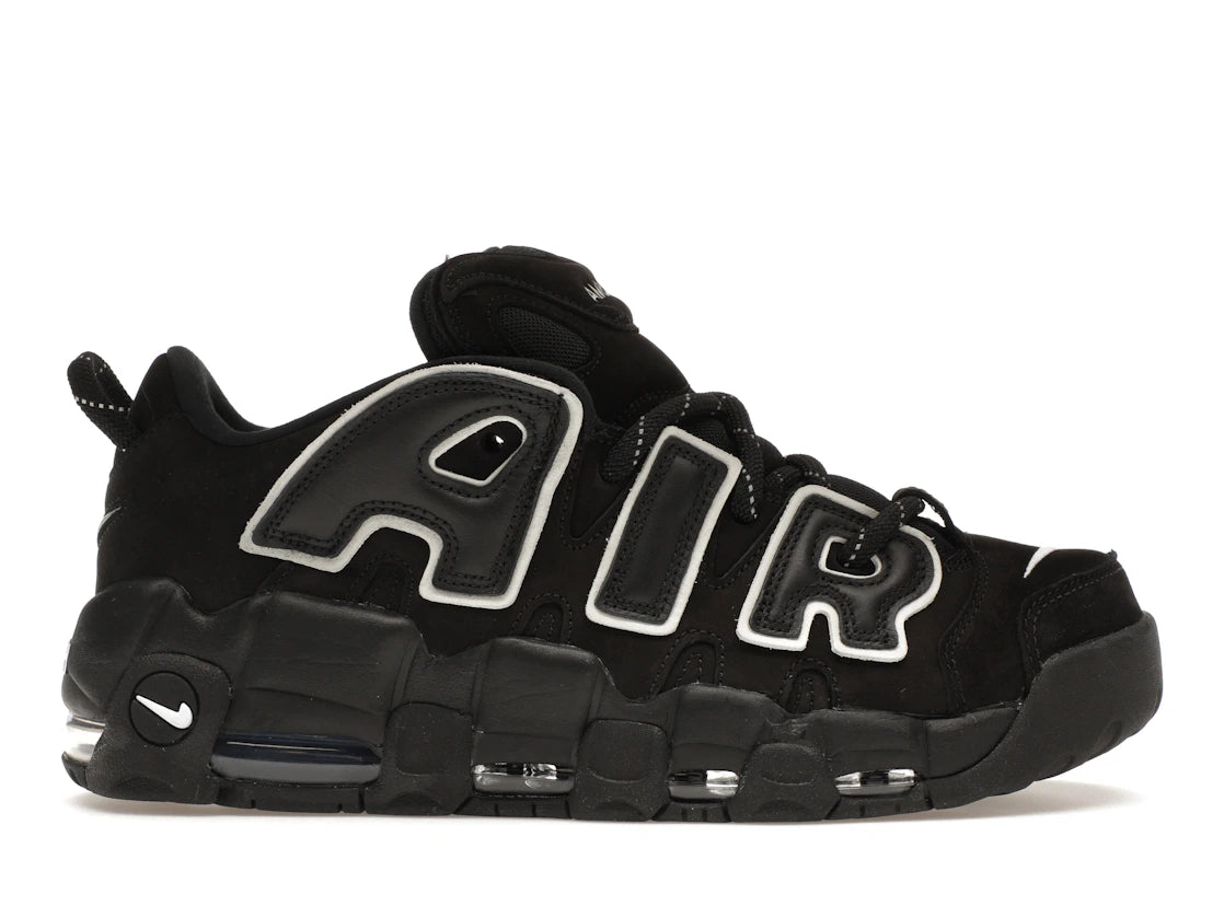 Nike Air More Uptempo Low AMBUSH Black - vue 360