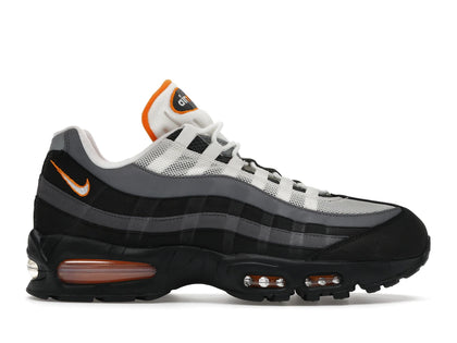 Nike Air Max 95 OG Big Bubble Black Bright Ceramic - authentic Nike sneakers