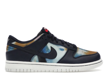Nike Dunk Low Graffiti Navy (GS) - authentic Nike sneakers