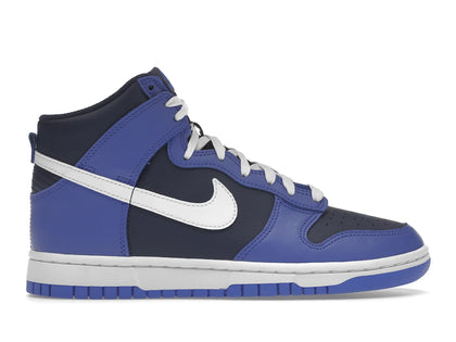Nike Dunk High Medium Blue Midnight Navy - authentic Nike sneakers