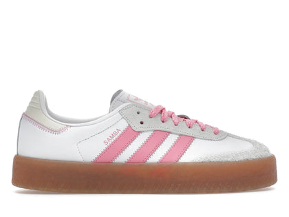 adidas Sambae Cloud White Bliss Pink (Women's) - authentic adidas sneakers
