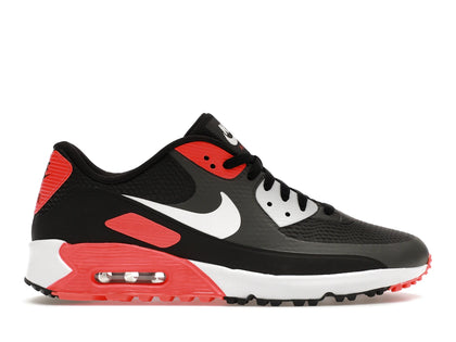 Nike Air Max 90 Golf Iron Grey Infra Red 23 - authentic Nike sneakers