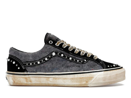 Vans OTW Old Skool Reissue 36 Satoshi Nakamoto Pearlized Speckled Moving Blanket Grey - authentic Vans sneakers