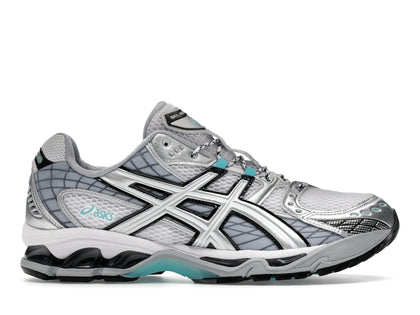 ASICS Gel-Nimbus 10.1 White Piedmont Grey Blue - authentic ASICS sneakers