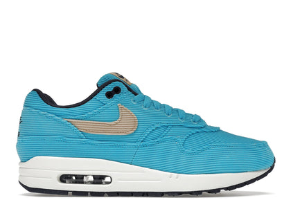 Nike Air Max 1 Corduroy Baltic Blue - authentic Nike sneakers