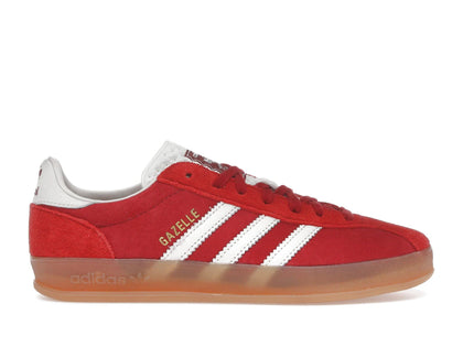 adidas Gazelle Indoor Pro Team Victory Red White - authentic adidas sneakers
