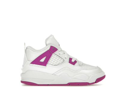 Jordan 4 Retro Hyper Violet (TD) - authentic Jordan sneakers