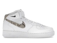 Nike Air Force 1 '07 Mid White Snake Swoosh (Women's)