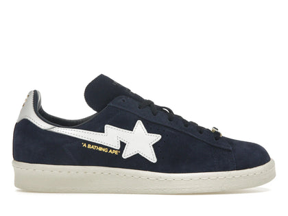adidas Campus 80s Bape Collegiate Navy - authentic adidas sneakers