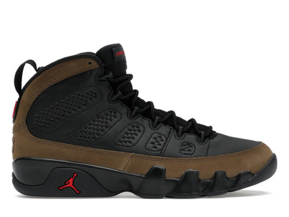 Jordan 9 Retro Olive (2024) - authentic Jordan sneakers
