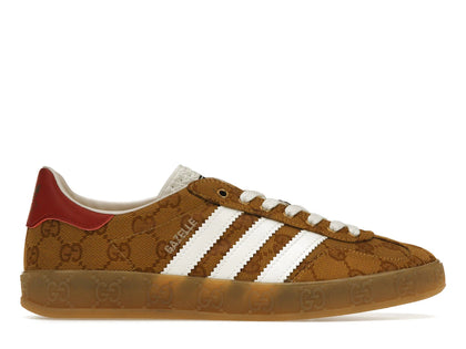 adidas Gazelle Gucci Original GG Beige Brown (Women's) - authentic adidas sneakers