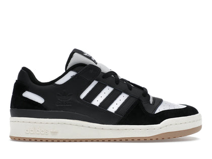 adidas Forum Low Classic Core Black Cloud White Cream White - authentic adidas sneakers
