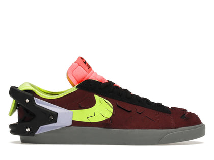 Nike Blazer Low Acronym Night Maroon - authentic Nike sneakers