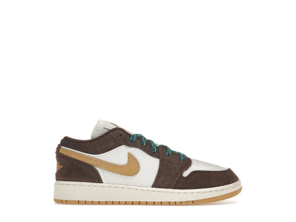 Jordan 1 Low SE Cacao Wow (GS) - authentic Jordan sneakers