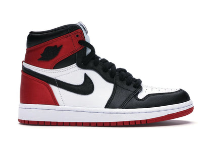 Jordan 1 Retro High Satin Black Toe (Women's) - authentic Jordan sneakers