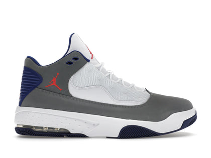 Jordan Max Aura 2 Grey Royal Blue - authentic Jordan sneakers