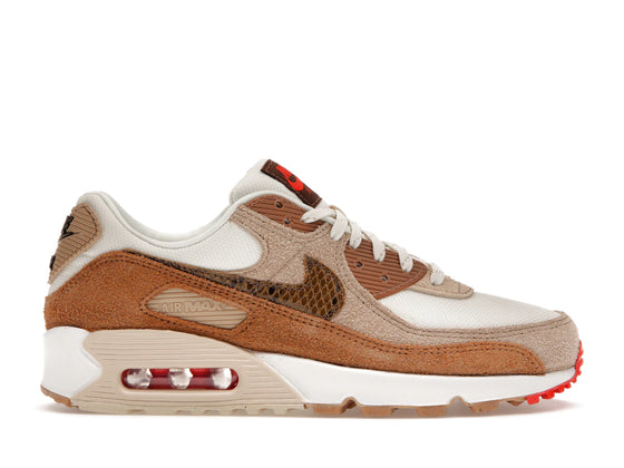 Nike Air Max 90 SE Pale Ivory Snakeskin Swoosh (Damen)