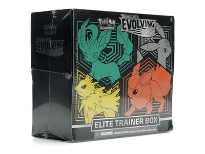 Pokémon TCG Sword & Shield Evolving Skies Elite Trainer Box (Flareon/Jolteon/Umbreon/Leafeon) - authentic Pokemon sneakers