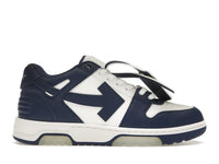 OFF-WHITE Out Of Office OOO Low Tops White Royal Blue