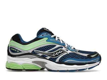 Saucony ProGrid Omni 9 Blue Lime - authentic Saucony sneakers