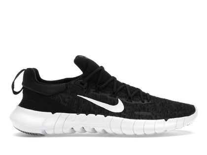 Nike Free Run 5.0 Black White (Women's) - authentic Nike sneakers
