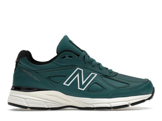 New Balance 990v4 MiUSA Teddy Santis Teal - authentic New Balance sneakers