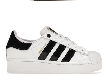 adidas Superstar Bold White Black (Women's) - authentic adidas sneakers