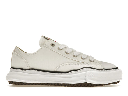 Maison Mihara Yasuhiro Peterson OG Sole Canvas Low White - authentic Maison Mihara Yasuhiro sneakers