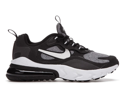 Nike Air Max 270 React Black Vast Grey (GS) - authentic Nike sneakers