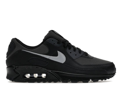 Nike Air Max 90 Black Reflective Silver - authentic Nike sneakers