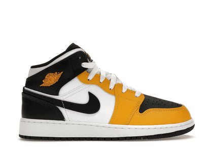 Jordan 1 Mid Yellow Ochre (GS) - authentic Jordan sneakers