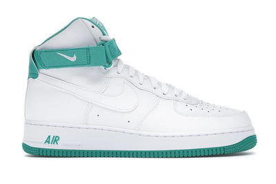 Nike Air Force 1 High White Neptune Green