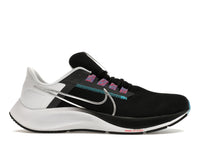 Nike Air Zoom Pegasus 38 Black White Chlorine Blue