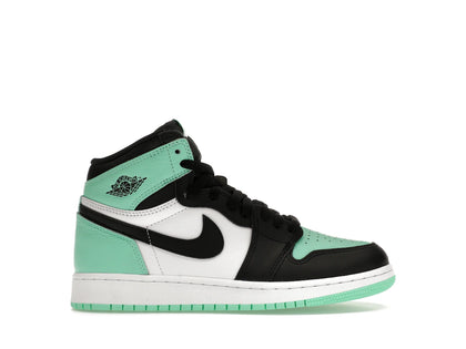 Jordan 1 Retro High OG Green Glow (GS) - authentic Jordan sneakers