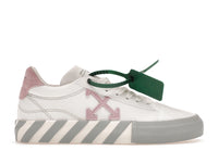 OFF-WHITE Vulc Low Canvas Weiß Hellrosa Grau