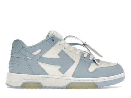 Off-White Out Of Office Calf Leather White Baby Blue - authentic OFF-WHITE sneakers