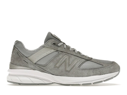 New Balance 990v5 Grey White - authentic New Balance sneakers