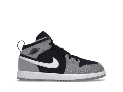 Jordan 1 Mid SE Elephant Print (PS) - authentic Jordan sneakers