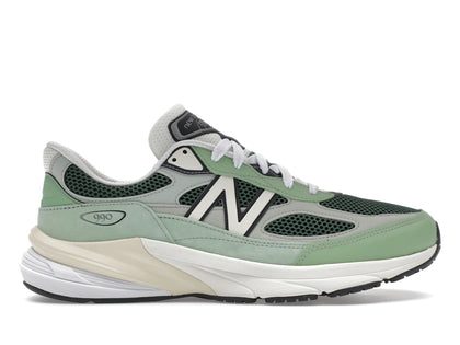 New Balance 990v6 MiUSA Avocado Natural Mint - authentic New Balance sneakers