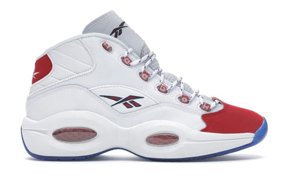 Reebok Question Mid Red Toe 25th Anniversary - authentic Reebok sneakers