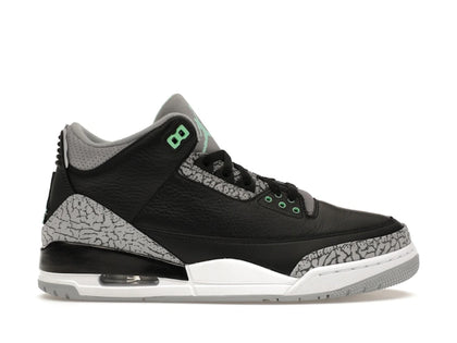 Jordan 3 Retro Green Glow - authentic Jordan sneakers