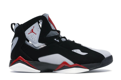 Jordan True Flight Black Varsity Red Wolf Grey - authentic Jordan sneakers