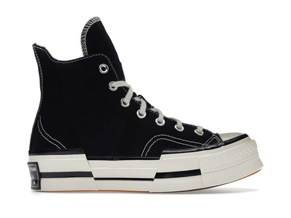 Converse Chuck Taylor All Star 70 Hi Plus Canvas Black White - authentic Converse sneakers