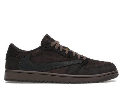 Jordan 1 Retro Low OG SP Travis Scott Velvet Brown - authentic Jordan sneakers